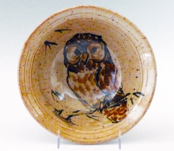 Bowl with Owl design by Frank Gosar